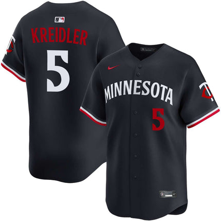 Ryan Kreidler Minnesota Twins 2026 Alternate Limited Jersey - Navy