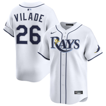 Ryan Vilade Tampa Bay Rays 2026 Home Limited Jersey - White