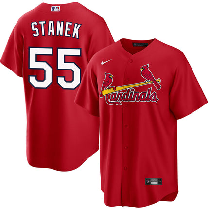 Ryne Stanek St. Louis Cardinals 2026 Alternate Jersey - Red