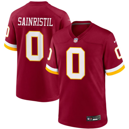 Mike Sainristil Washington Commanders 2026 Game Jersey - Burgundy