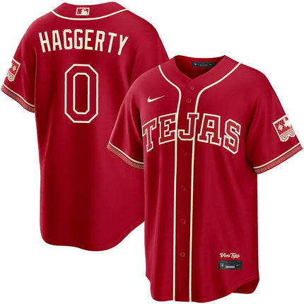 Sam Haggerty Texas Rangers 2026 City Connect Jersey - Red