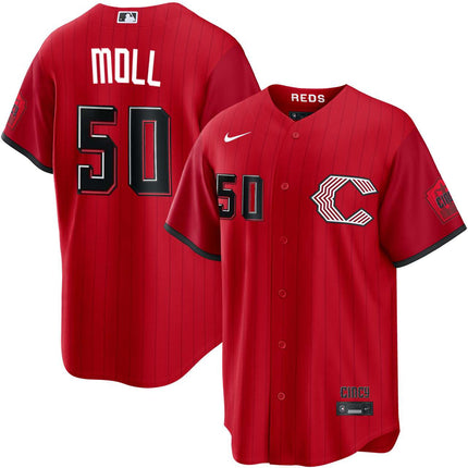 Sam Moll Cincinnati Reds 2026 City Connect Limited Jersey - Red