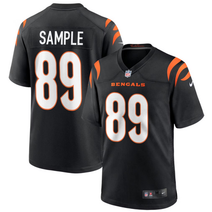 Drew Sample Cincinnati Bengals 2026 Game Jersey - Black