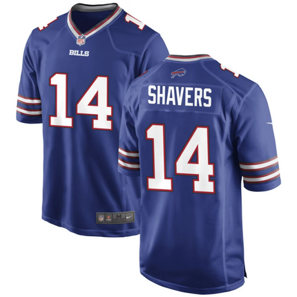 Tyrell Shavers Buffalo Bills 2026 Game Jersey - Royal