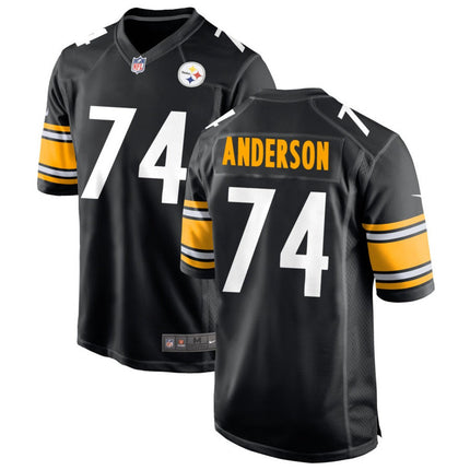 Spencer Anderson Pittsburgh Steelers 2026 Game Jersey - Black