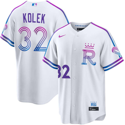 Stephen Kolek Kansas City Royals 2026 City Connect Jersey - White