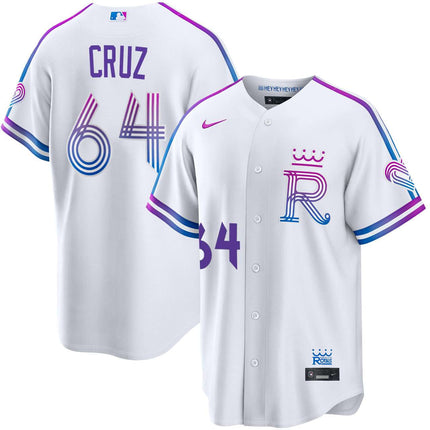 Steven Cruz Kansas City Royals 2026 City Connect Jersey - White