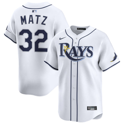 Steven Matz Tampa Bay Rays 2026 Home Limited Jersey - White