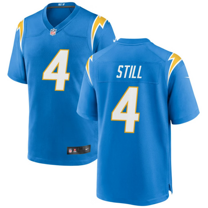 Tarheeb Still Los Angeles Chargers 2026 Game Jersey - Powder Blue