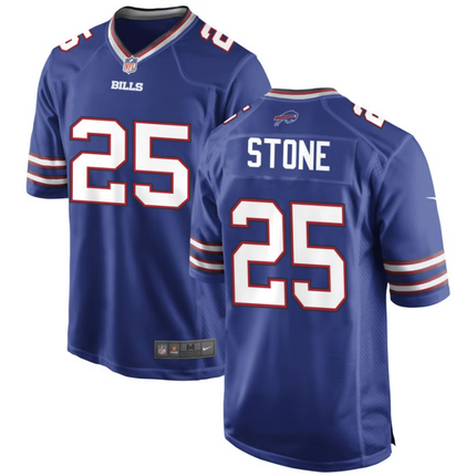 Geno Stone Buffalo Bills 2026 Game Jersey - Royal