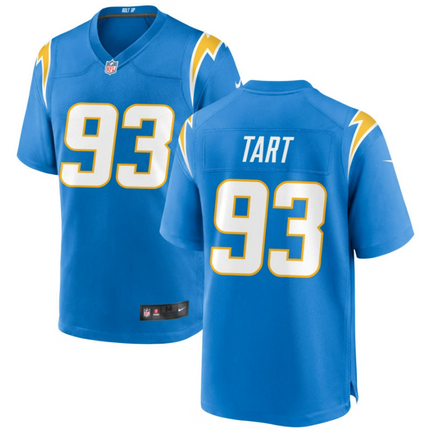 Teair Tart Los Angeles Chargers 2026 Game Jersey - Powder Blue