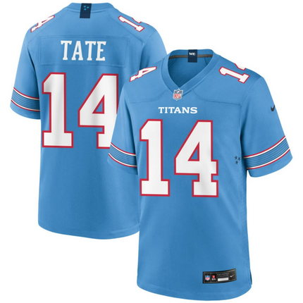 Carnell Tate Tennessee Titans 2026 Game Jersey - Light Blue