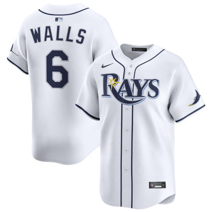 Taylor Walls Tampa Bay Rays 2026 Home Limited Jersey - White