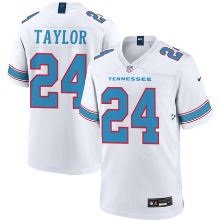 Alontae Taylor Tennessee Titans 2026 Game Jersey - White