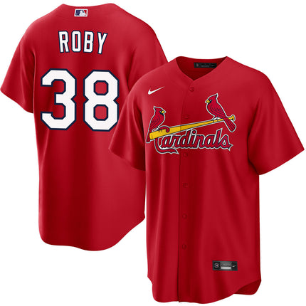 Tekoah Roby St. Louis Cardinals 2026 Alternate Jersey - Red
