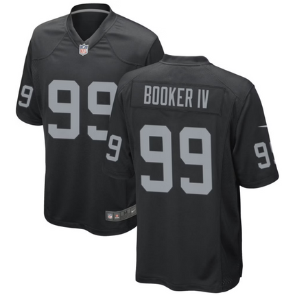 Thomas Booker Las Vegas Raiders 2026 Game Jersey - Black