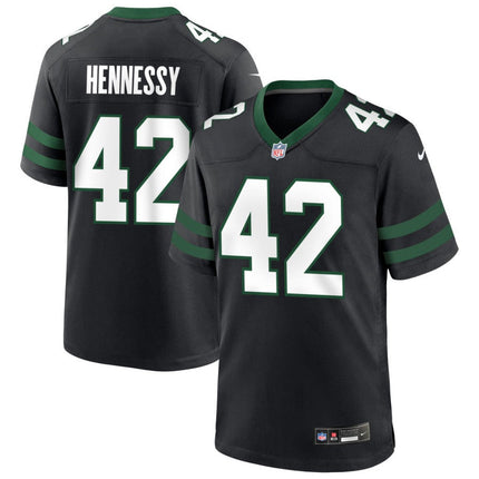 Thomas Hennessy New York Jets 2026 Legacy Alternate Game Jersey - Black