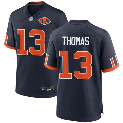 Zavion Thomas Chicago Bears 2026 Rivalries Collection Game Jersey - Navy