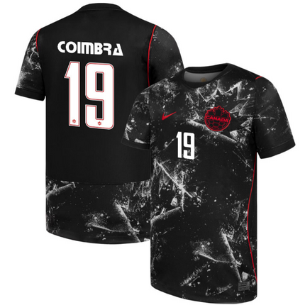 Tiago Coimbra Canada National Team 2026 World Cup Away Jersey - Black