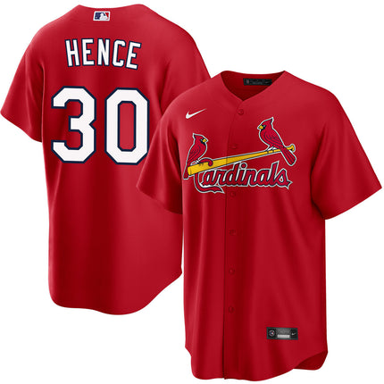 Tink Hence St. Louis Cardinals 2026 Alternate Jersey - Red