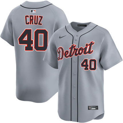 Trei Cruz Detroit Tigers 2026 Road Limited Jersey - Grey