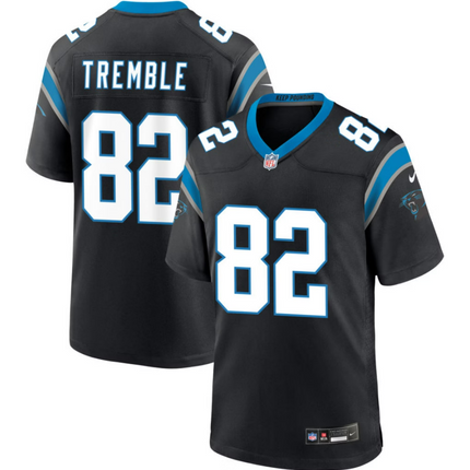 Tommy Tremble Carolina Panthers 2026 Game Jersey - Black