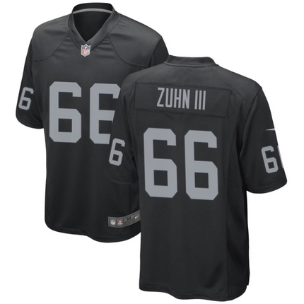 Trey Zuhn III Las Vegas Raiders 2026 Game Jersey - Black