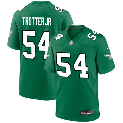 Jeremiah Trotter Jr. Philadelphia Eagles 2026 Alternate Game Jersey - Kelly Green