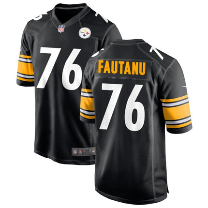 Troy Fautanu Pittsburgh Steelers 2026 Game Jersey - Black