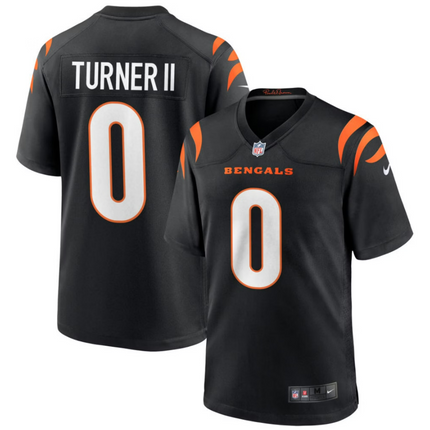DJ Turner Cincinnati Bengals 2026 Game Jersey - Black