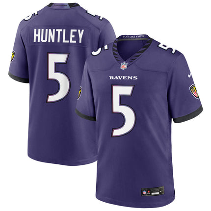Tyler Huntley Baltimore Ravens 2026 Game Jersey - Purple