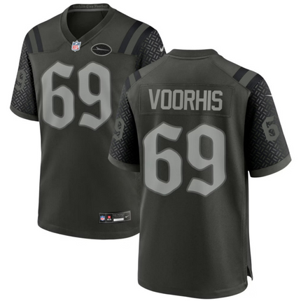 Nathan Voorhis New York Jets 2026 Rivalries Collection Game Jersey - Green