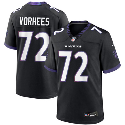 Andrew Vorhees Baltimore Ravens 2026 Alternate Game Jersey - Black