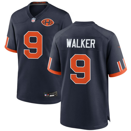 Jahdae Walker Chicago Bears 2026 Rivalries Collection Game Jersey - Navy