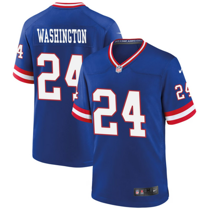 Ar'Darius Washington New York Giants 2026 Classic Game Jersey - Royal
