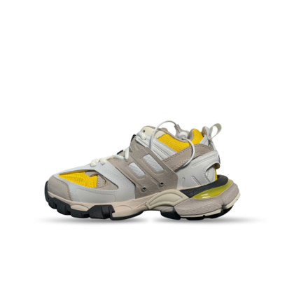 Men's Balenciaga Sneaker Paris 3.0 Sneaker In White Yellow