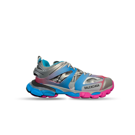 Men's Balenciaga Sneaker Paris 3.0 Sneaker In Blue Pink