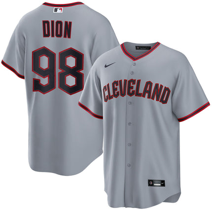 Will Dion Cleveland Guardians 2026 Road Jersey - Grey