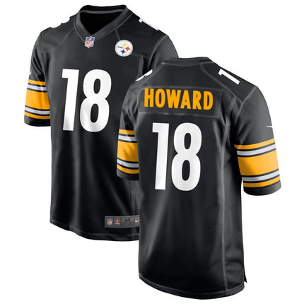 Will Howard Pittsburgh Steelers 2026 Game Jersey - Black