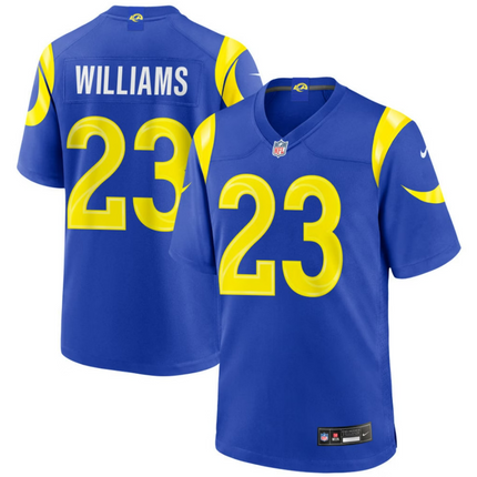 Kyren Williams Los Angeles Rams 2026 Game Jersey - Royal