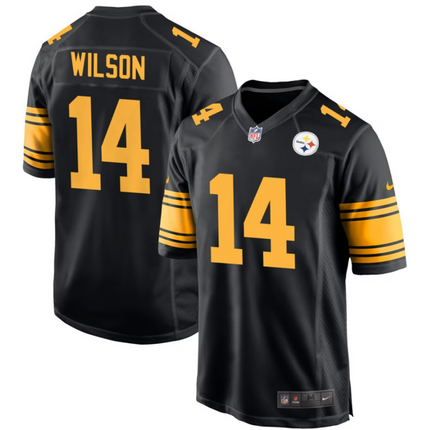 Roman Wilson Pittsburgh Steelers 2026 Alternate Game Jersey - Black