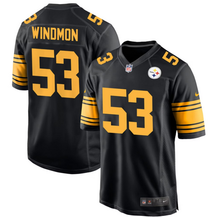 Jacoby Windmon Pittsburgh Steelers 2026 Alternate Game Jersey - Black