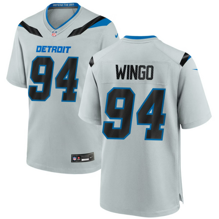 Mekhi Wingo Detroit Lions 2026 Rivalries Collection Game Jersey - Silver