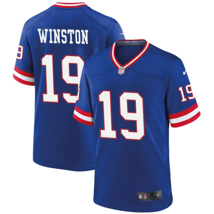 Jameis Winston New York Giants 2026 Classic Game Jersey - Royal