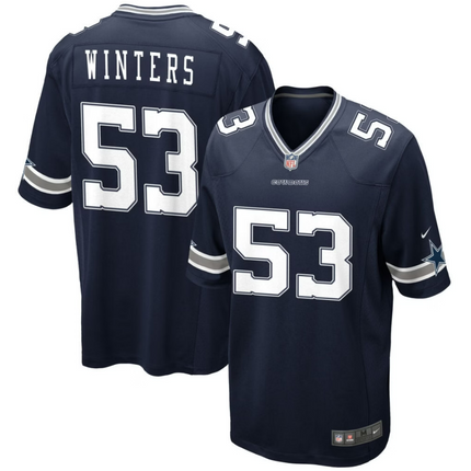 Dee Winters Dallas Cowboys 2026 Game Jersey - Navy