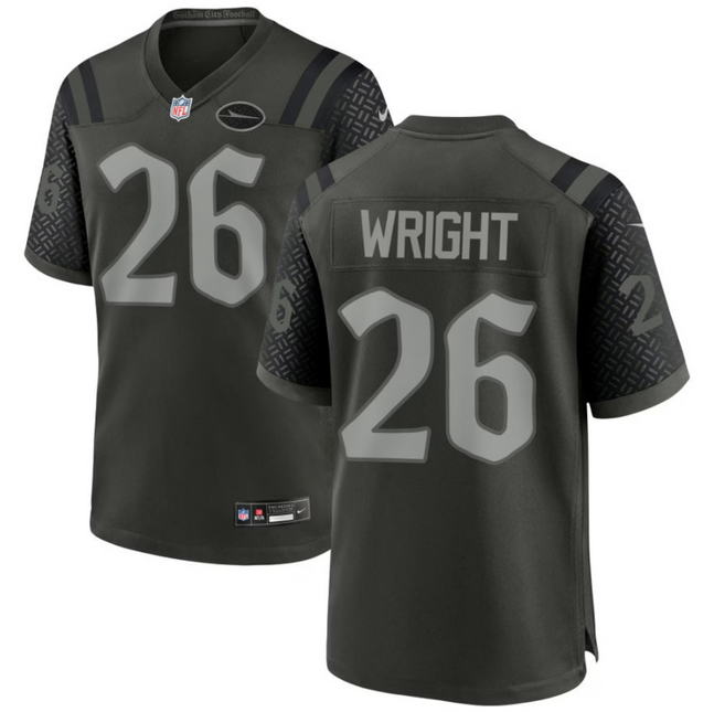 Nahshon Wright New York Jets 2026 Rivalries Collection Game Jersey - Green