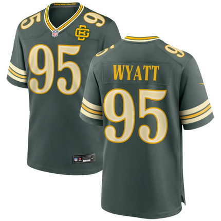 Devonte Wyatt Green Bay Packers 2026 Rivalries Collection Game Jersey - Green