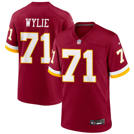 Andrew Wylie Washington Commanders 2026 Game Jersey - Burgundy