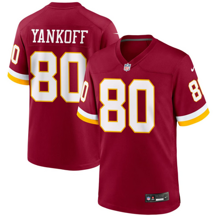Colson Yankoff Washington Commanders 2026 Game Jersey - Burgundy