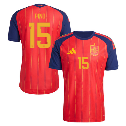 Yeremy Pino Spain National Team 2026 World Cup Home Jersey - Red